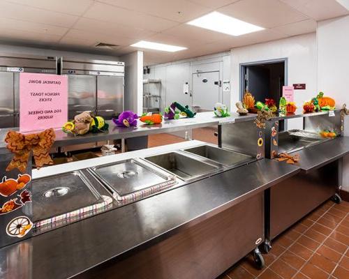 Photo of school kitchen